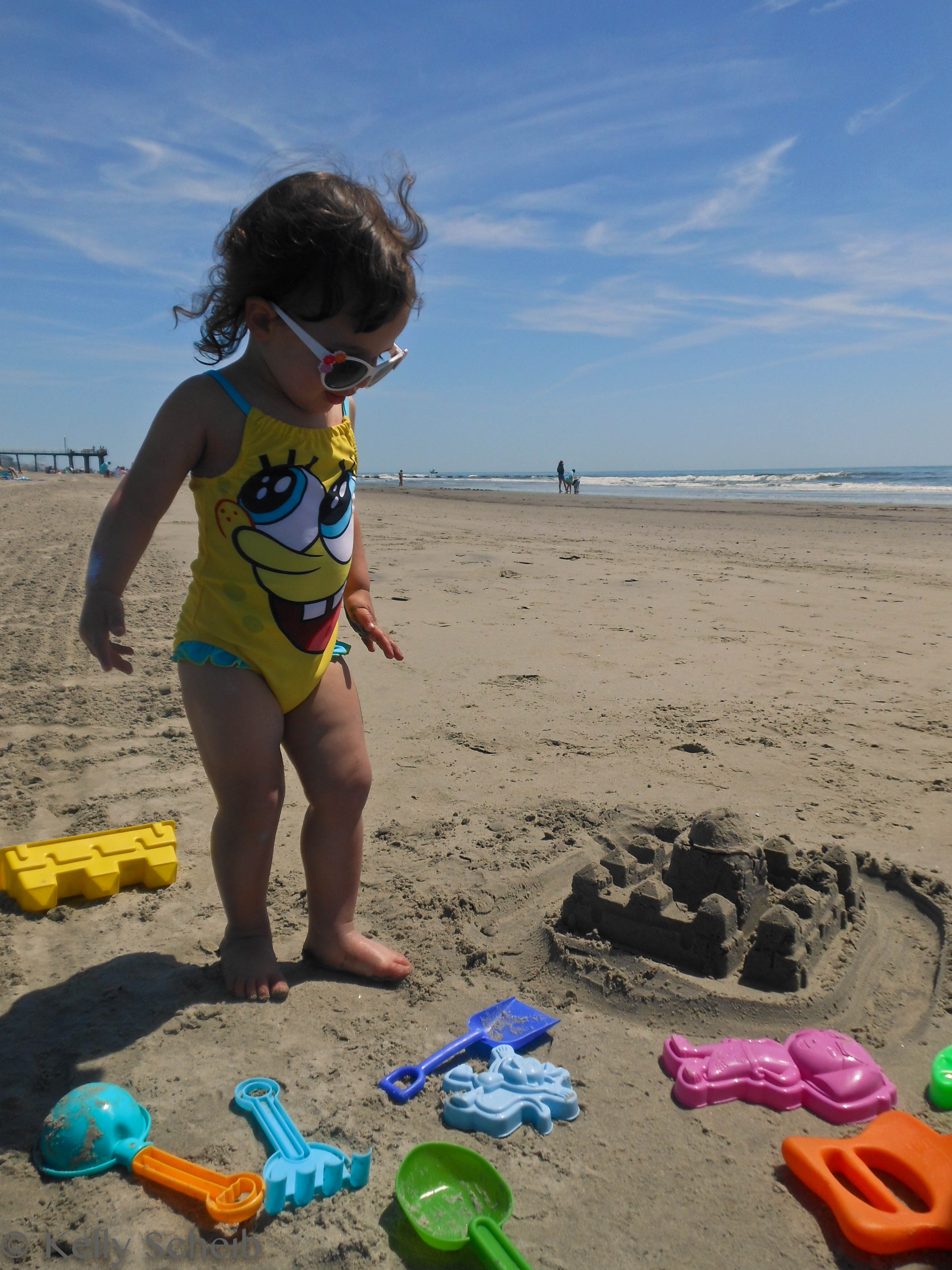 Sponge Bob at the Beach...